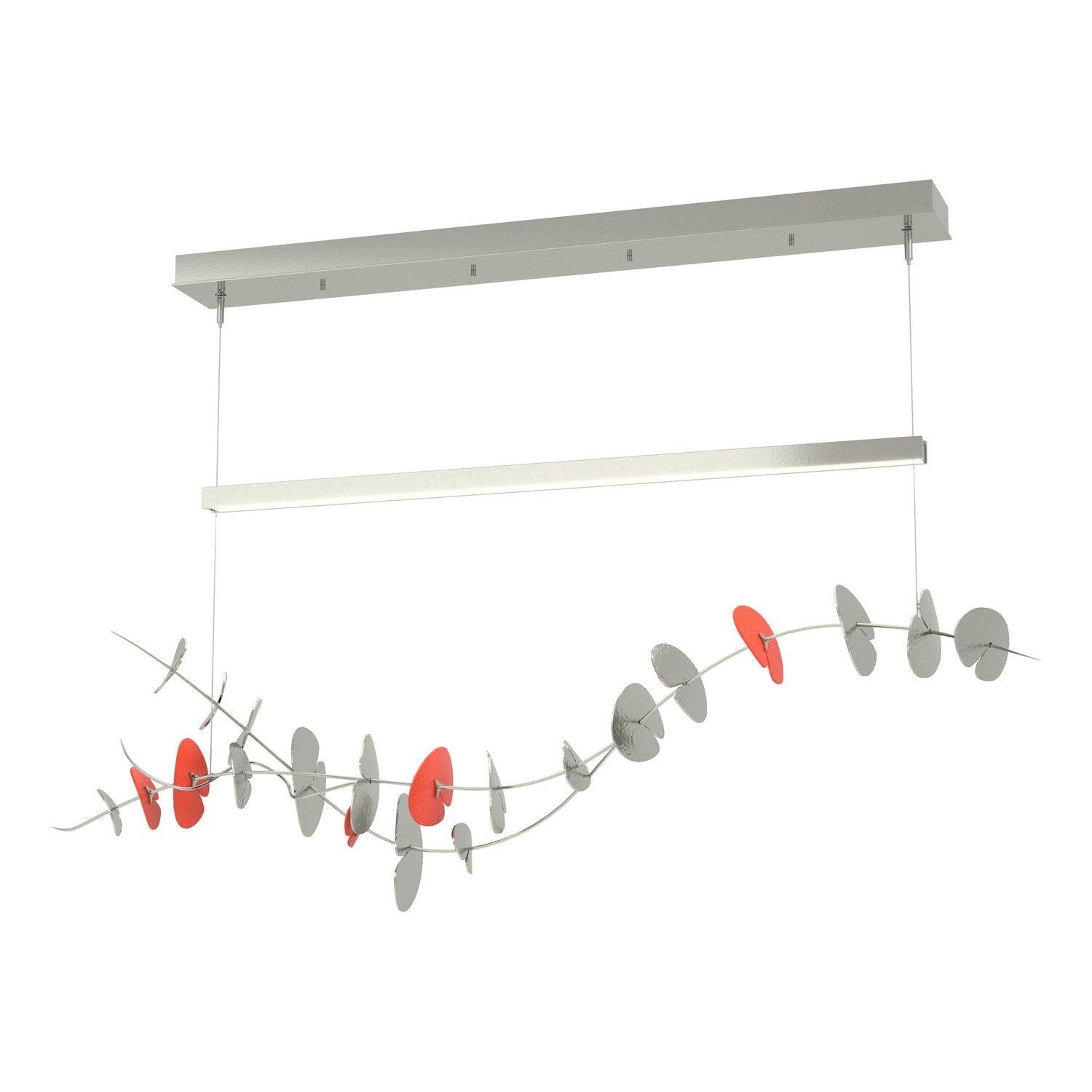 Hubbardton Forge - 139812-LED-STND-85-90 - LED Pendant - Lily - Sterling