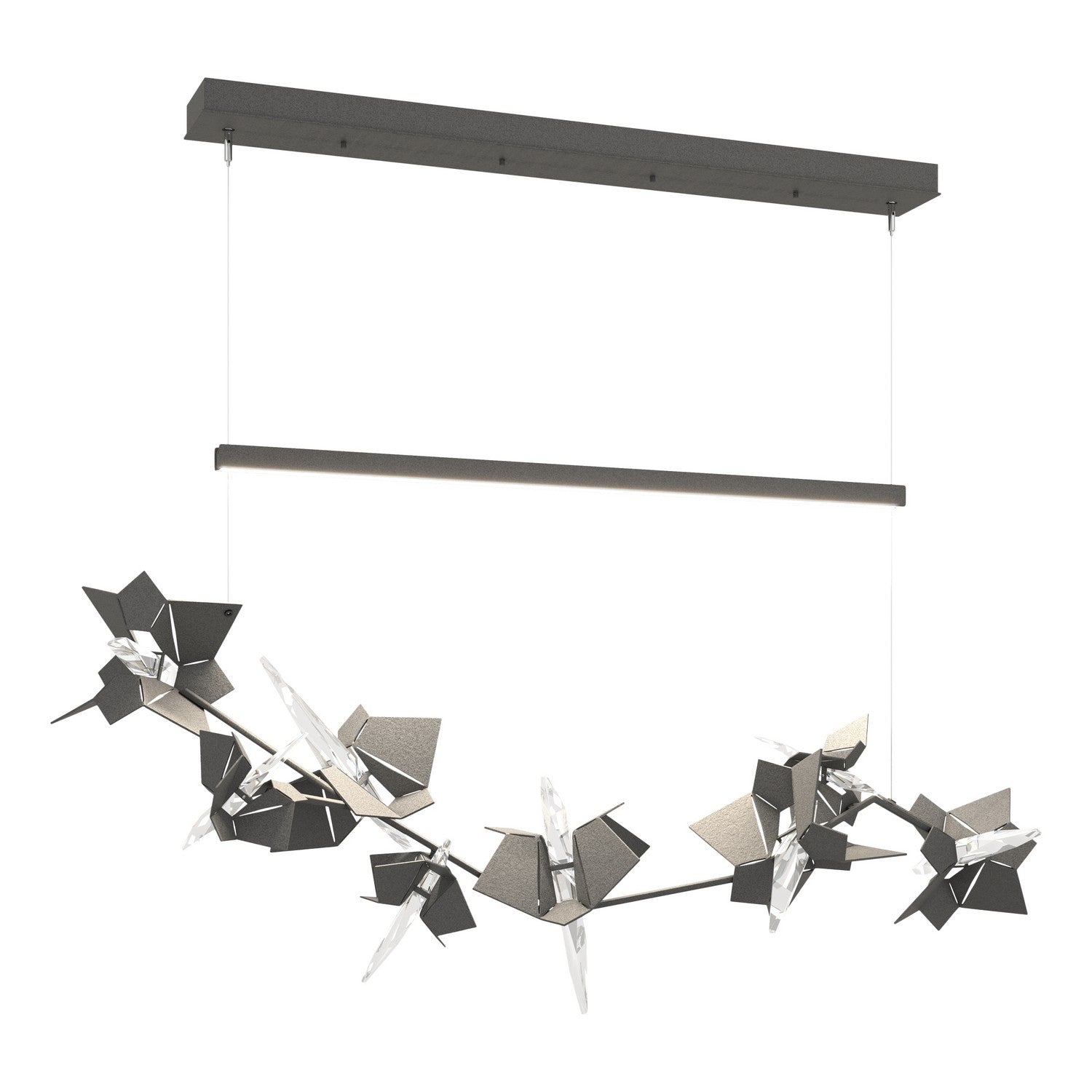 Hubbardton Forge - 139813-LED-STND-20-20-CR - LED Pendant - Belladonna - Natural Iron