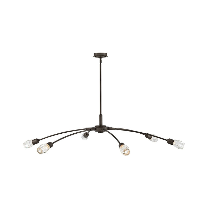 Fredrick Ramond - FR33328BX - LED Chandelier - Atera - Black Oxide