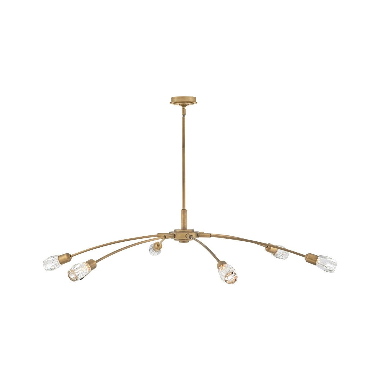 Fredrick Ramond - FR33328HB - LED Chandelier - Atera - Heritage Brass