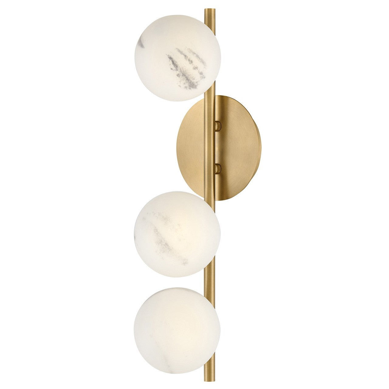Fredrick Ramond - FR41900LCB - LED Wall Sconce - Selene - Lacquered Brass