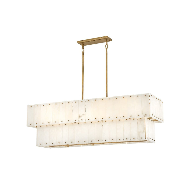 Fredrick Ramond - FR47756BNG - LED Linear Chandelier - Simone - Burnished Gold