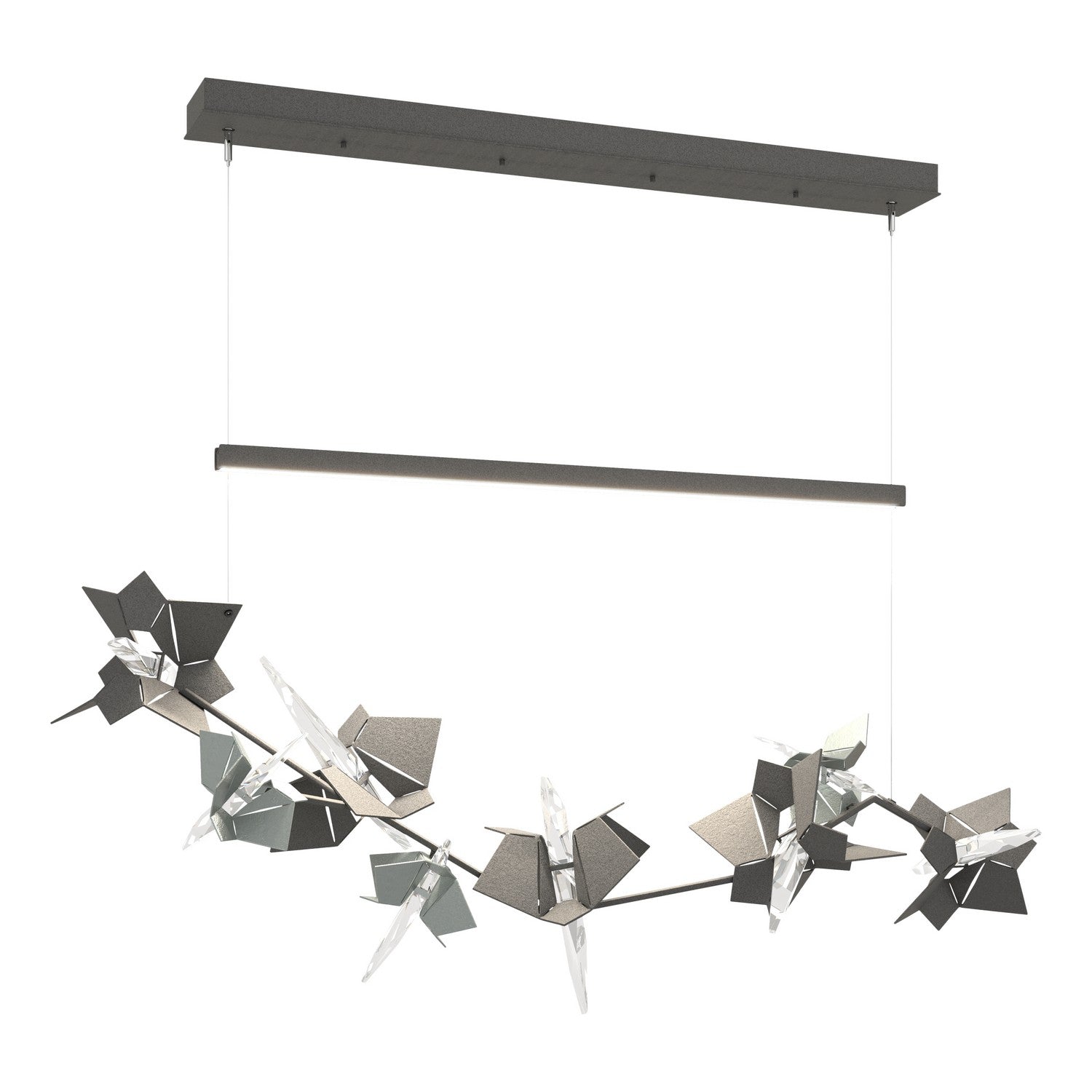 Hubbardton Forge - 139813-LED-STND-20-82-CR - LED Pendant - Belladonna - Natural Iron