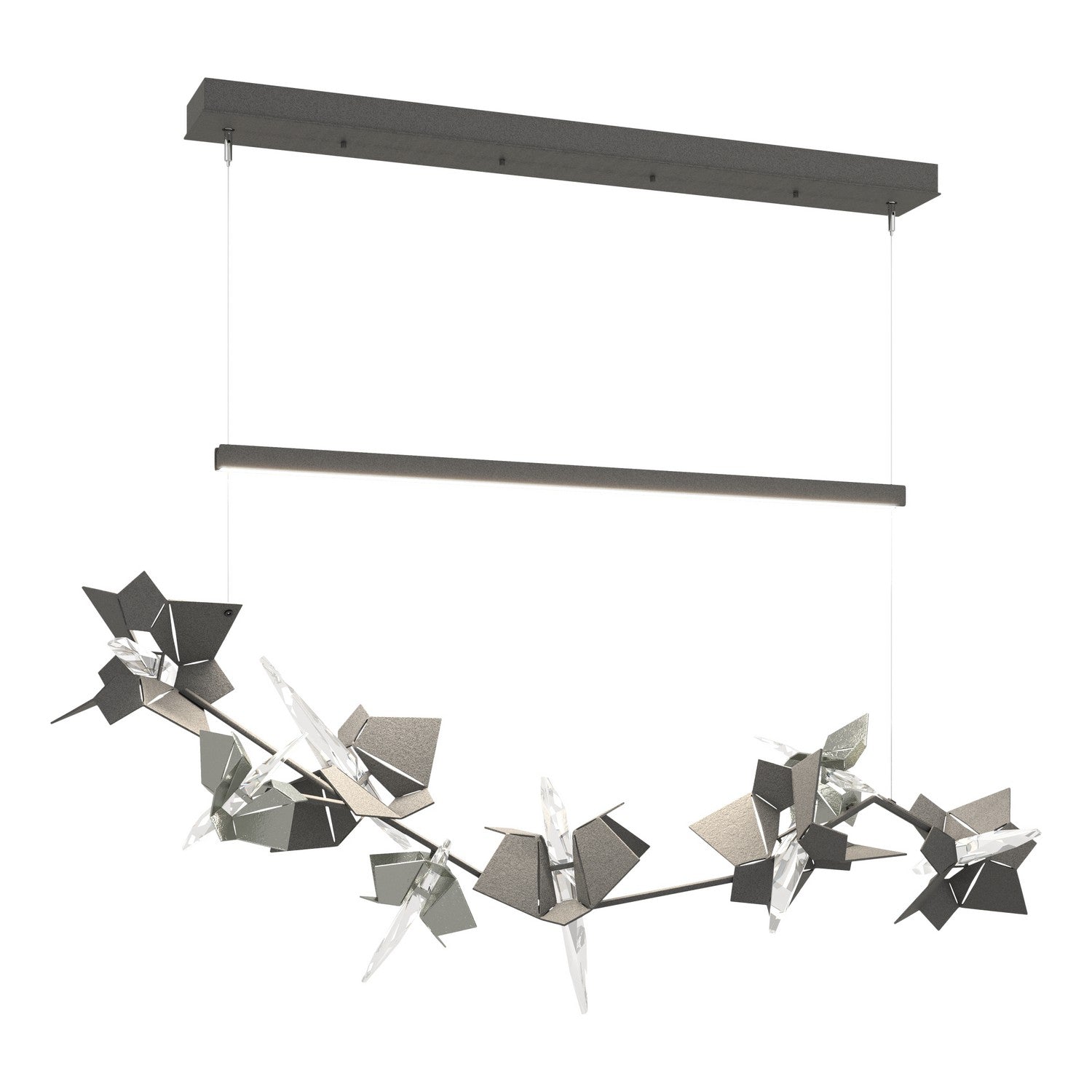 Hubbardton Forge - 139813-LED-STND-20-85-CR - LED Pendant - Belladonna - Natural Iron