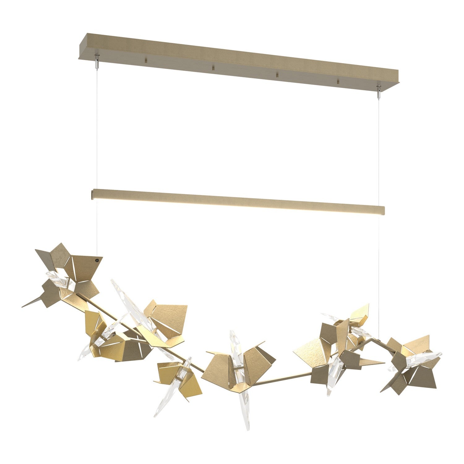 Hubbardton Forge - 139813-LED-STND-84-86-CR - LED Pendant - Belladonna - Soft Gold
