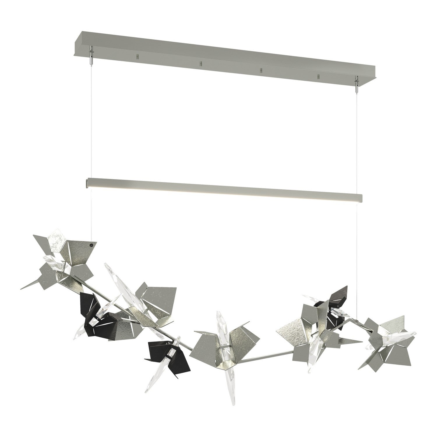 Hubbardton Forge - 139813-LED-STND-85-10-CR - LED Pendant - Belladonna - Sterling