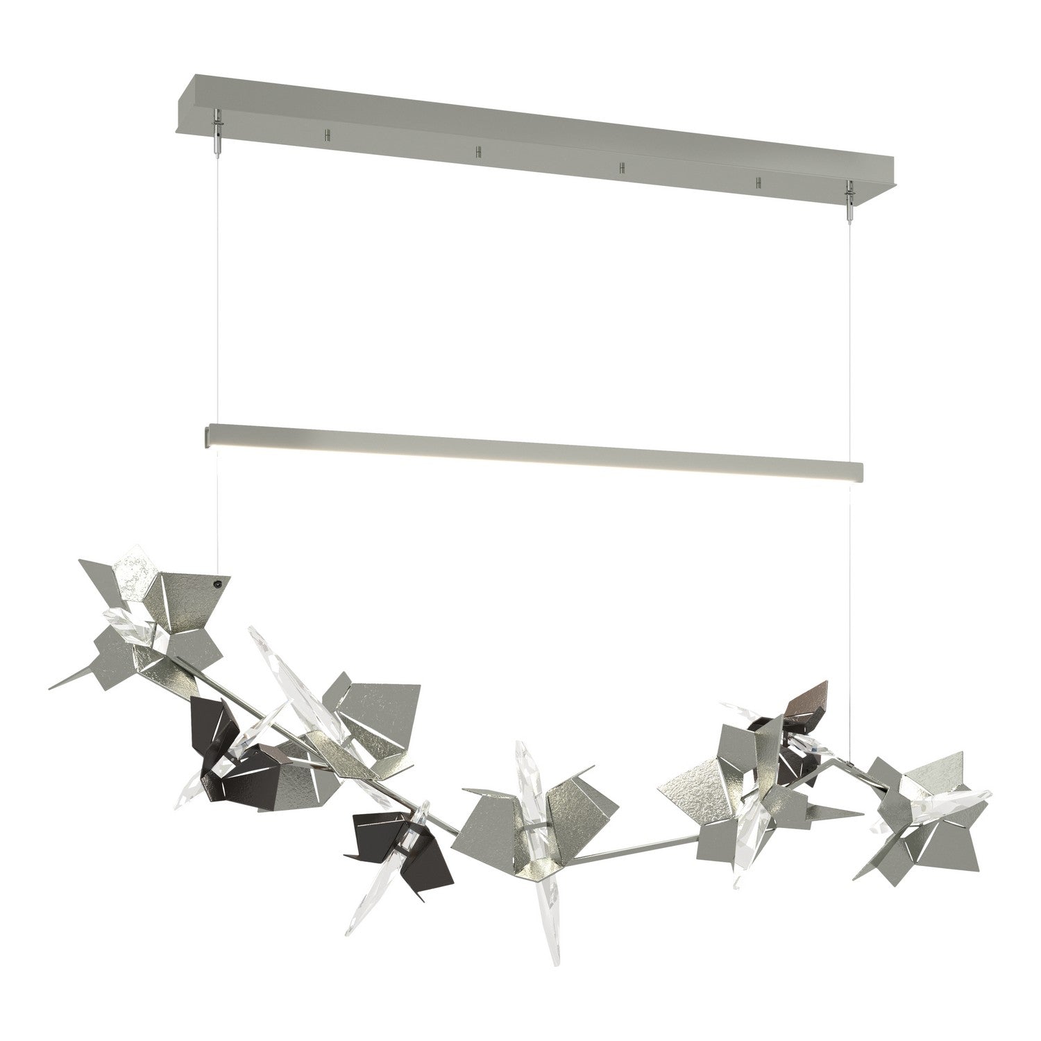 Hubbardton Forge - 139813-LED-STND-85-14-CR - LED Pendant - Belladonna - Sterling