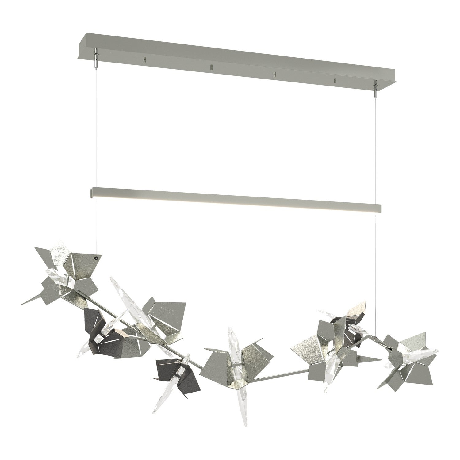 Hubbardton Forge - 139813-LED-STND-85-20-CR - LED Pendant - Belladonna - Sterling