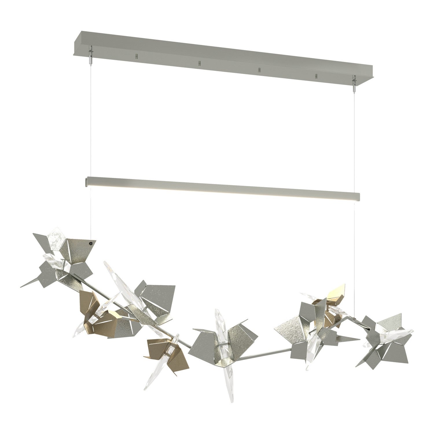 Hubbardton Forge - 139813-LED-STND-85-84-CR - LED Pendant - Belladonna - Sterling