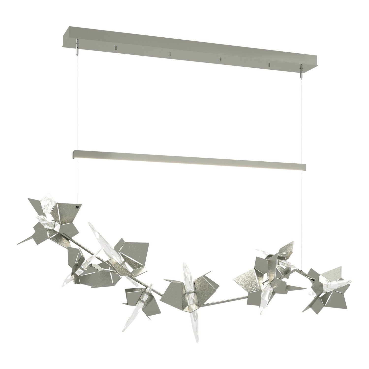 Hubbardton Forge - 139813-LED-STND-85-85-CR - LED Pendant - Belladonna - Sterling