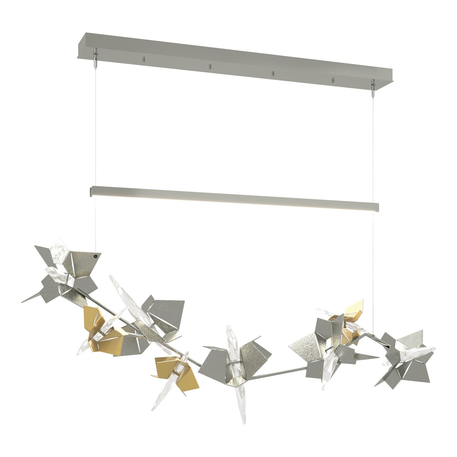 Hubbardton Forge - 139813-LED-STND-85-86-CR - LED Pendant - Belladonna - Sterling