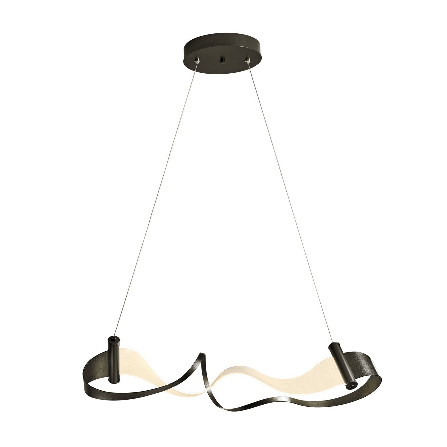 Hubbardton Forge - 139833-LED-STND-14 - LED Pendant - Zephyr - Oil Rubbed Bronze