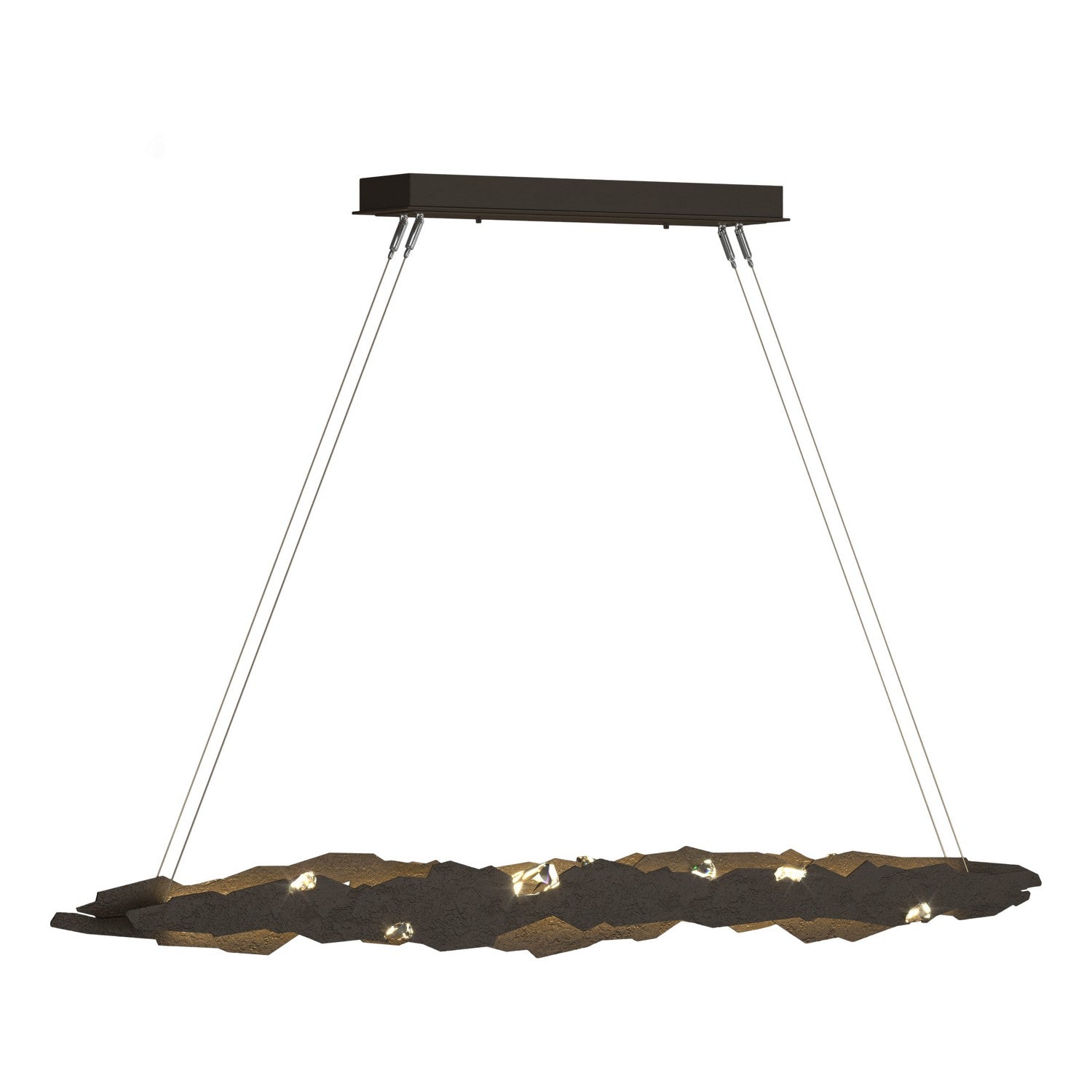 Hubbardton Forge - 139860-LED-STND-05-CR - LED Pendant - Trove - Bronze