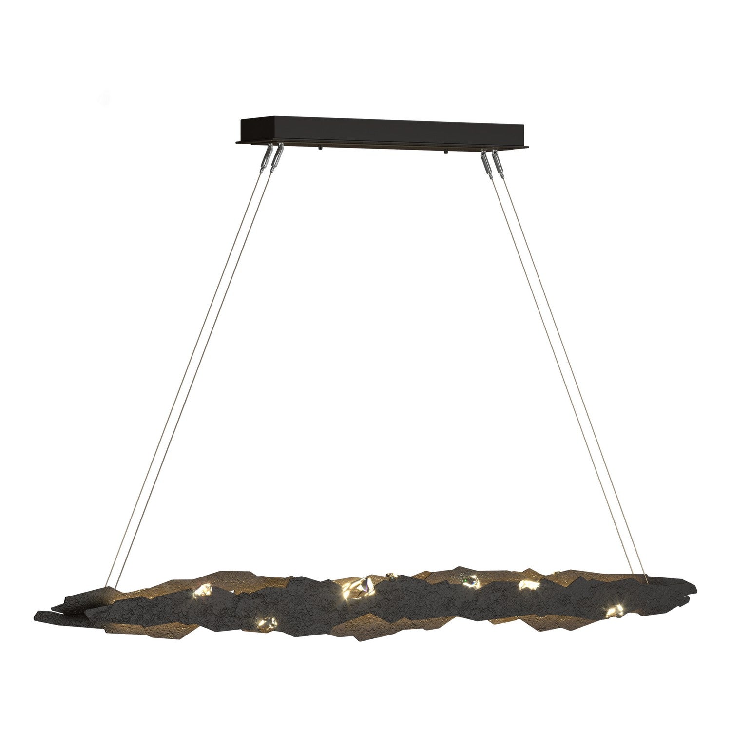 Hubbardton Forge - 139860-LED-STND-14-CR - LED Pendant - Trove - Oil Rubbed Bronze