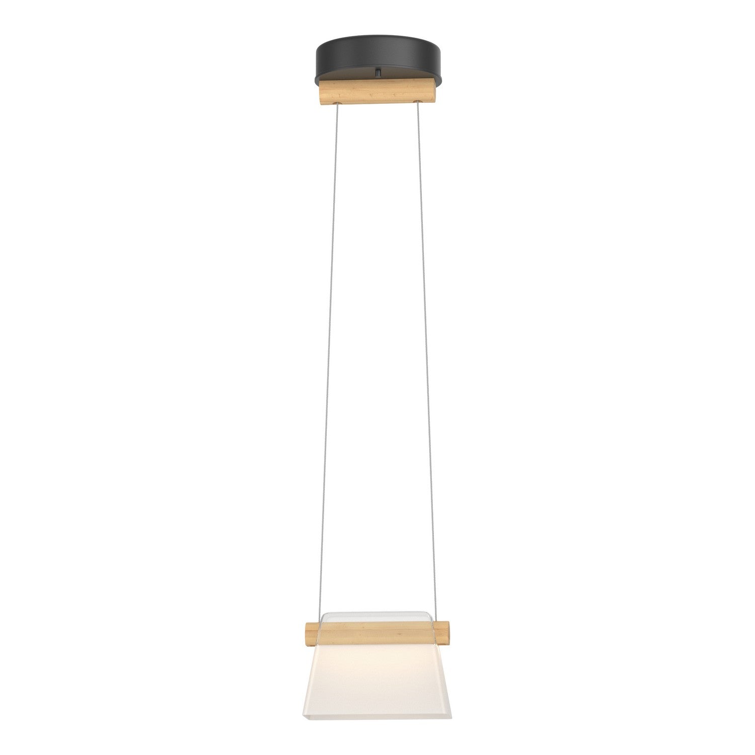 Hubbardton Forge - 151060-LED-STND-10-WD-YE0560 - LED Mini Pendant - Cowbell - Black