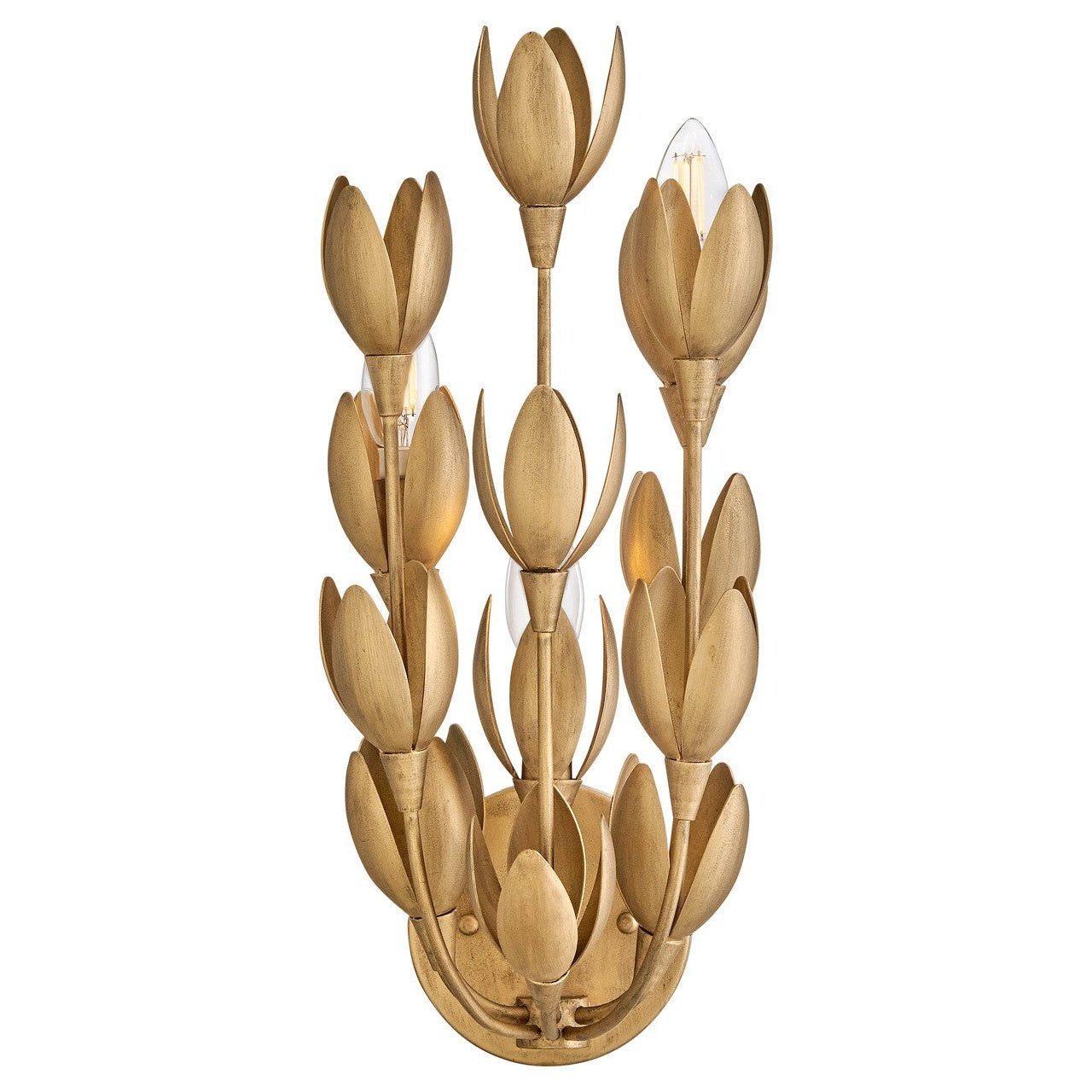 Hinkley - 30010BNG - LED Wall Sconce - Flora - Burnished Gold