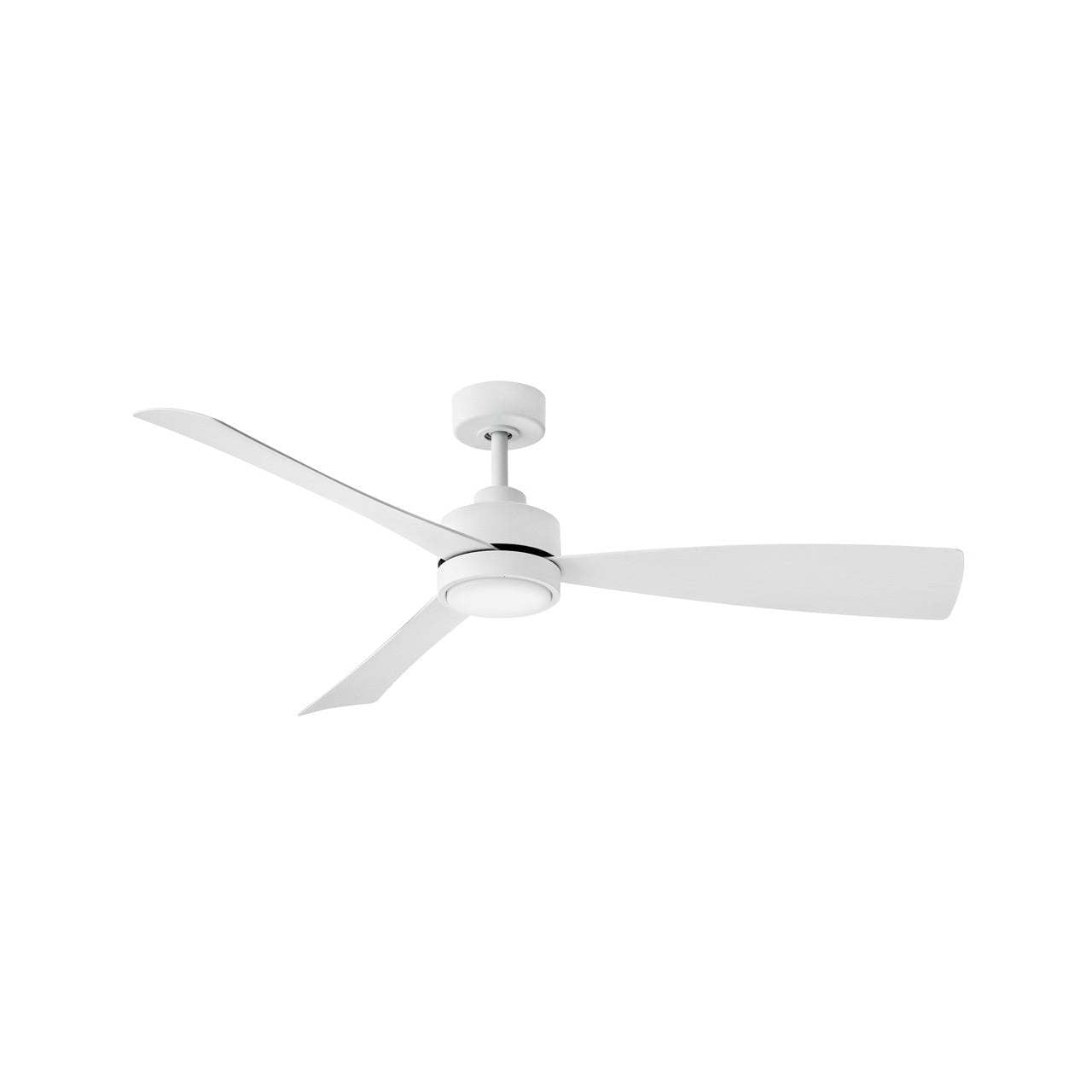 Hinkley - 905756FMW-LWDK - 56" Ceiling Fan - Iver - Matte White