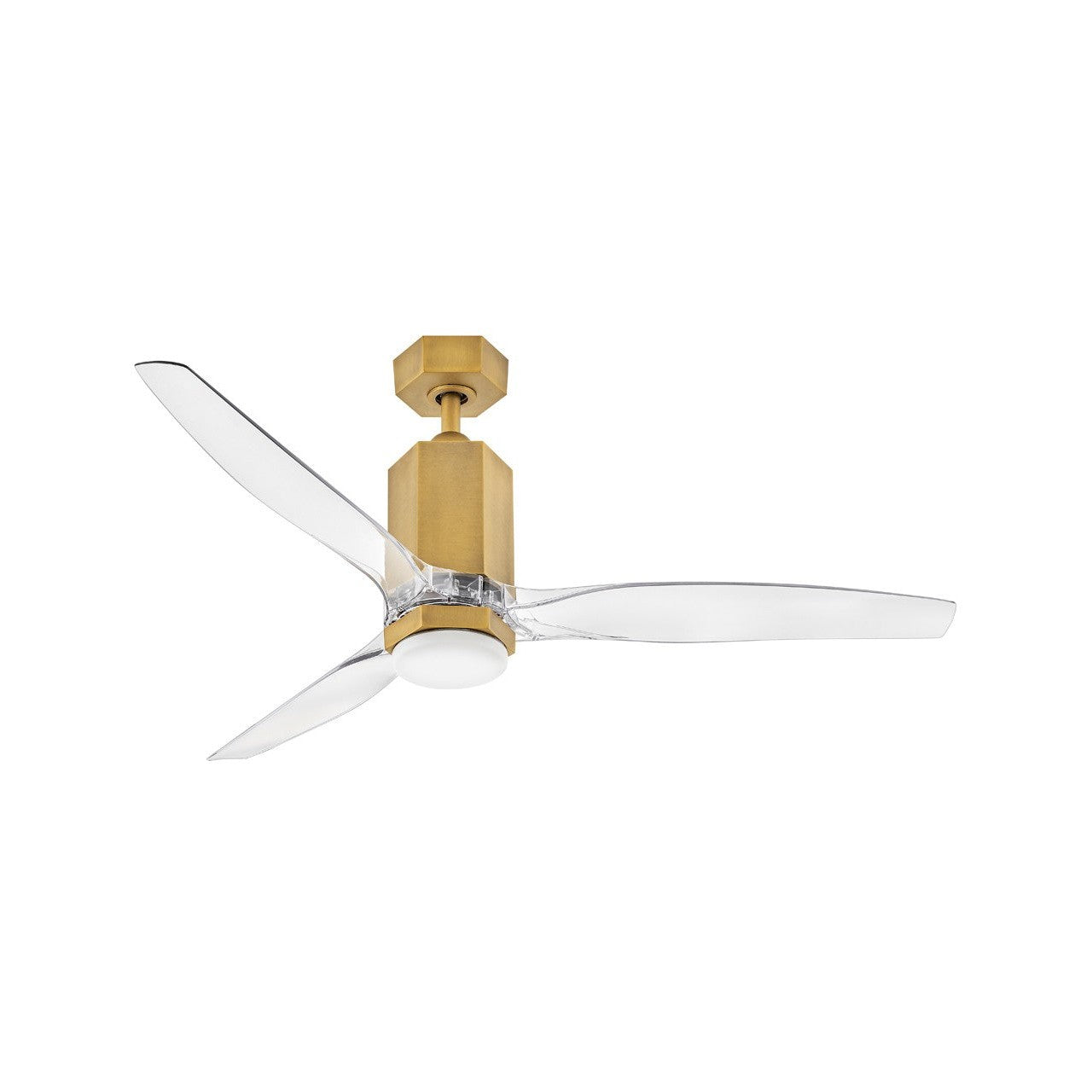 Hinkley - 905852FHB-LDDK - 52" Ceiling Fan - Facet - Heritage Brass