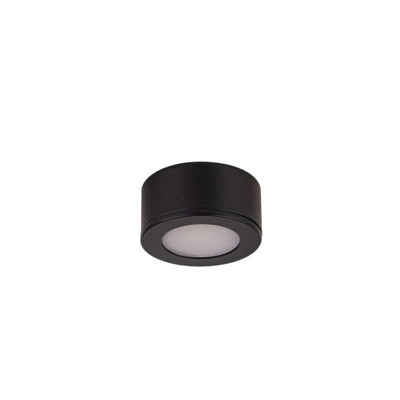 W.A.C. Lighting - HR-LED10/6-30-BK - LED Button Light - Mini Puck - Black