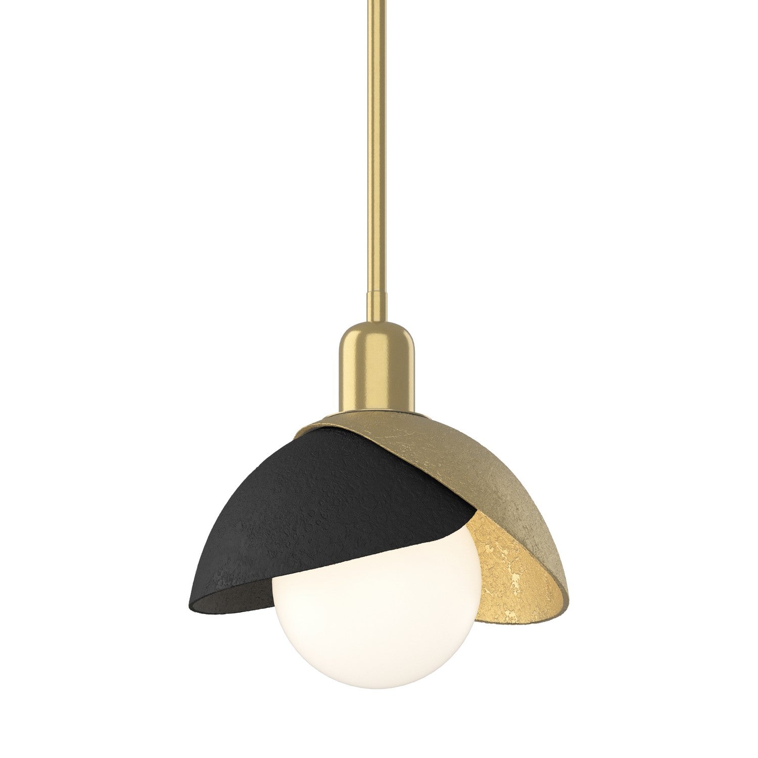 Hubbardton Forge - 181183-SKT-MULT-86-10 - One Light Pendant - Brooklyn - Modern Brass