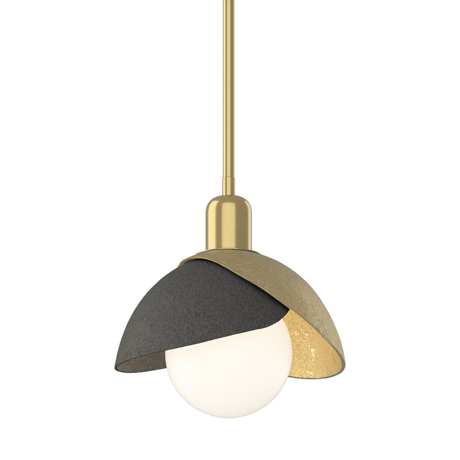 Hubbardton Forge - 181183-SKT-MULT-86-20 - One Light Pendant - Brooklyn - Modern Brass