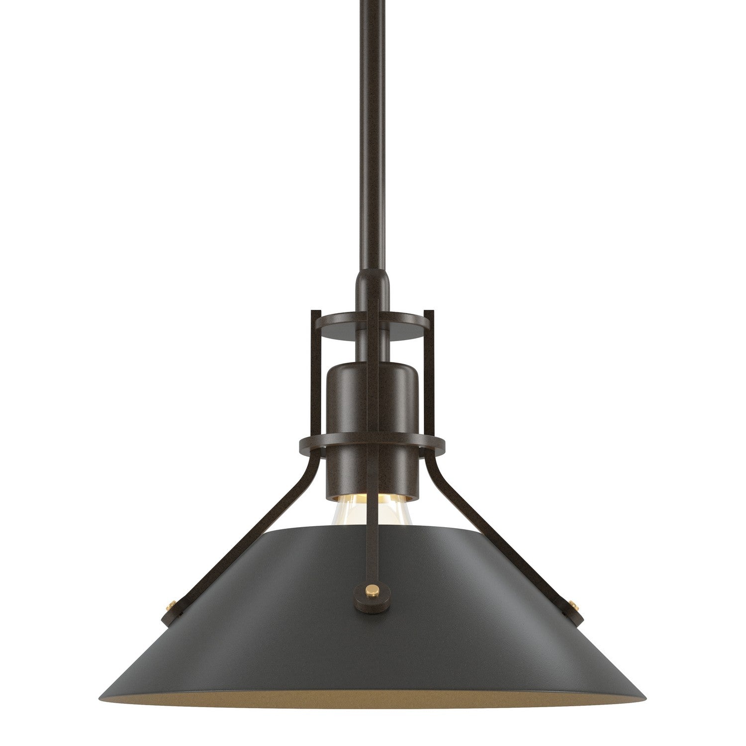 Hubbardton Forge - 184250-SKT-MULT-05-07 - One Light Mini Pendant - Henry - Bronze