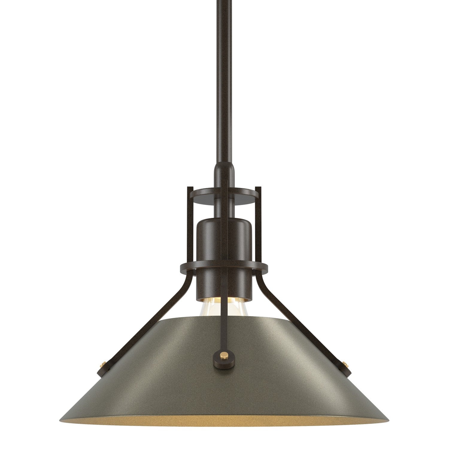 Hubbardton Forge - 184250-SKT-MULT-05-84 - One Light Mini Pendant - Henry - Bronze