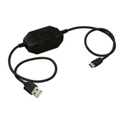 Generation Lighting - 984101S-12 - In-Line Dimmer - Disk Lighting - Black
