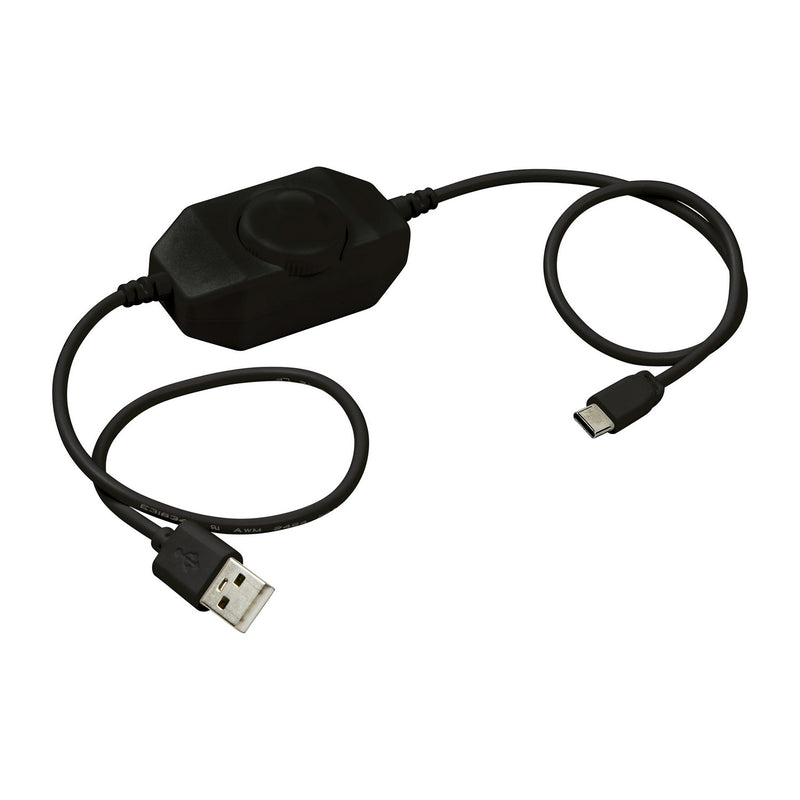 Generation Lighting - 984101S-12 - In-Line Dimmer - Disk Lighting - Black