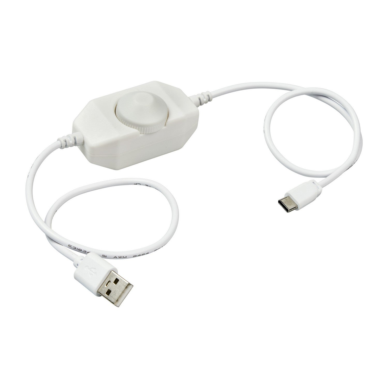 Generation Lighting - 984101S-15 - In-Line Dimmer - Disk Lighting - White