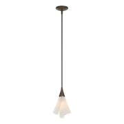 Hubbardton Forge - 184530-SKT-MULT-05-SH1987 - One Light Mini Pendant - Mobius - Bronze