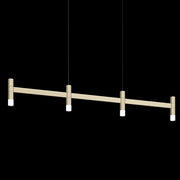Sonneman - 1784.14 - LED Linear Pendant - Systema Staccato - Brass