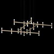 Sonneman - 1791.14 - LED Pendant - Systema Staccato - Brass