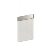 Sonneman - 3090.01 - LED Pendant - V Panels - Polished Chrome