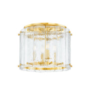 Corbett Lighting - 375-17-VPB - Four Light Flush Mount - Rio - Vintage Polished Brass