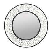 Varaluz - 380MI30AMBFG - Mirror - Estela - Matte Black/French Gold