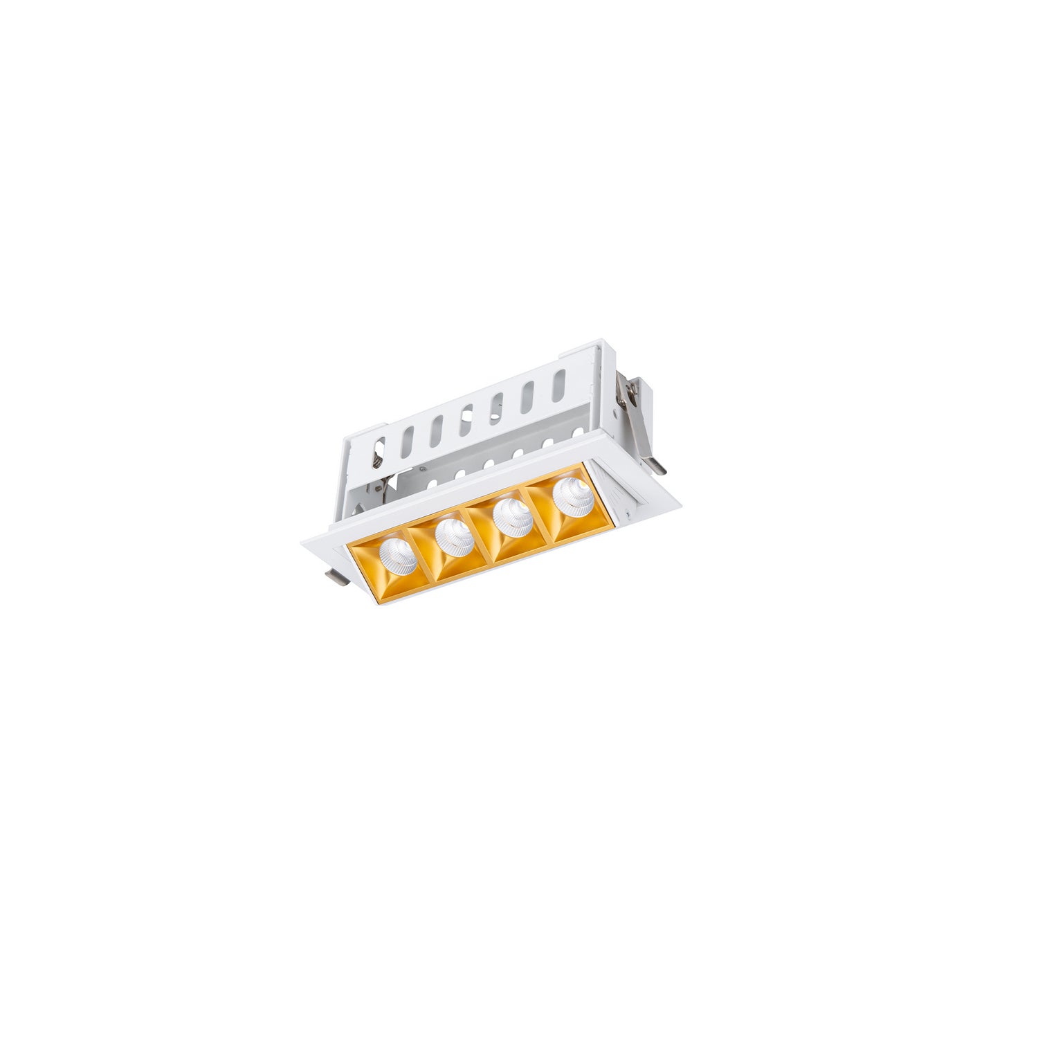 W.A.C. Lighting - R1GAT04-N935-GLWT - LED Adjustable Trim - Multi Stealth - Gold/White