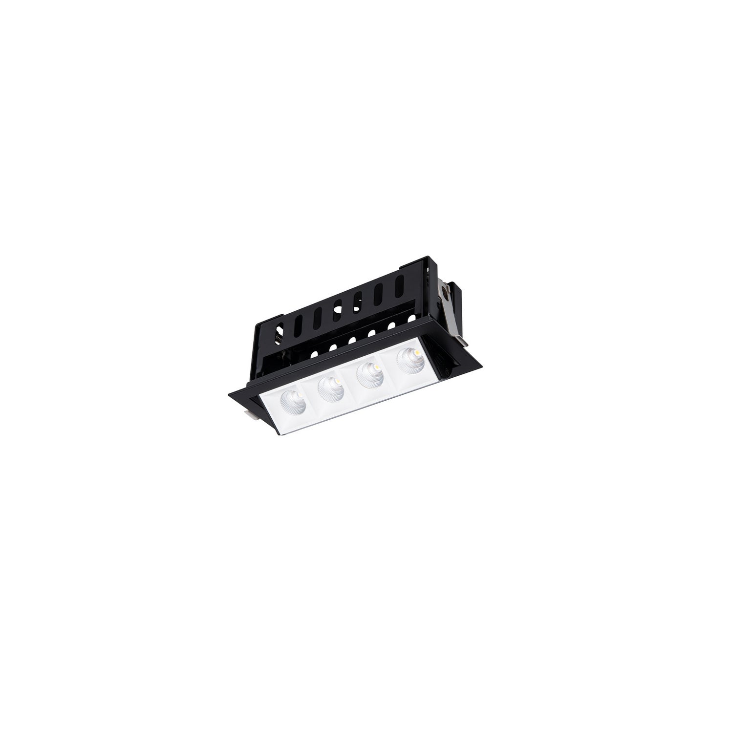 W.A.C. Lighting - R1GAT04-S935-WTBK - LED Adjustable Trim - Multi Stealth - White/Black