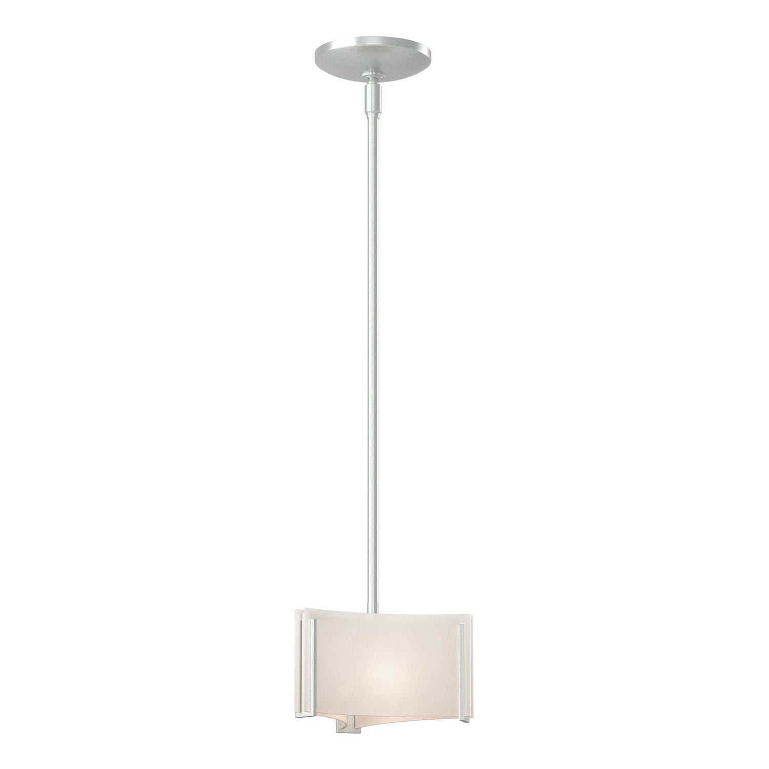 Hubbardton Forge - 188100-SKT-MULT-82-BB0156 - One Light Mini Pendant - Exos Glass - Vintage Platinum