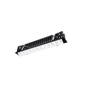 W.A.C. Lighting - R1GAT12-F935-WTBK - LED Adjustable Trim - Multi Stealth - White/Black