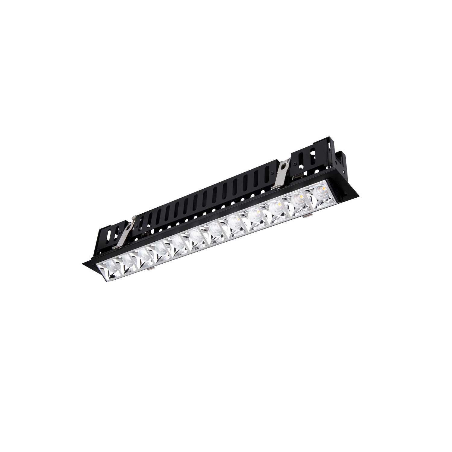 W.A.C. Lighting - R1GAT12-F940-CHBK - LED Adjustable Trim - Multi Stealth - Chrome/Black