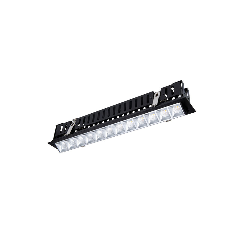 W.A.C. Lighting - R1GAT12-F940-HZBK - LED Adjustable Trim - Multi Stealth - Haze/Black