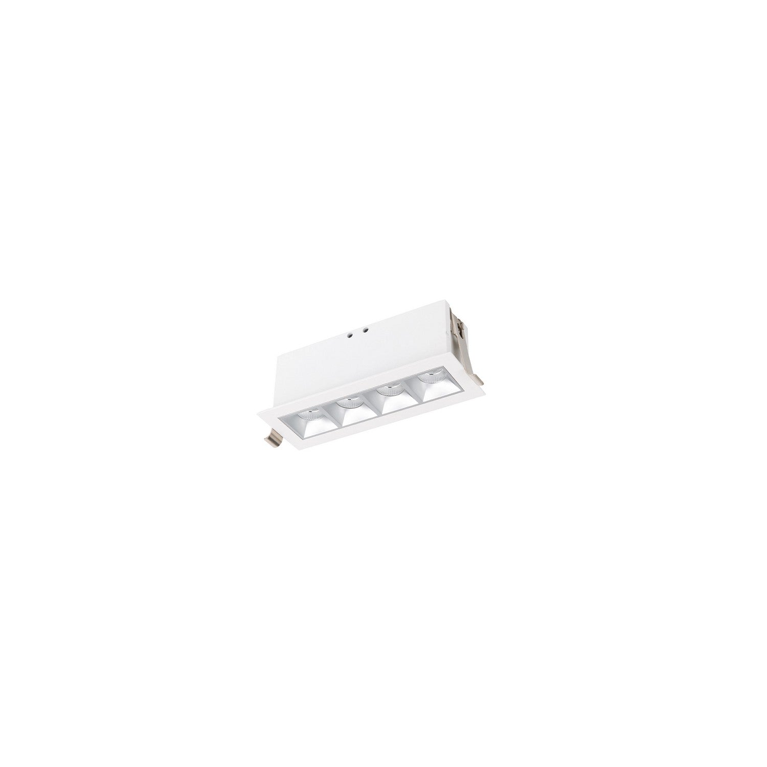 W.A.C. Lighting - R1GDT04-F940-HZWT - LED Downlight Trim - Multi Stealth - Haze/White