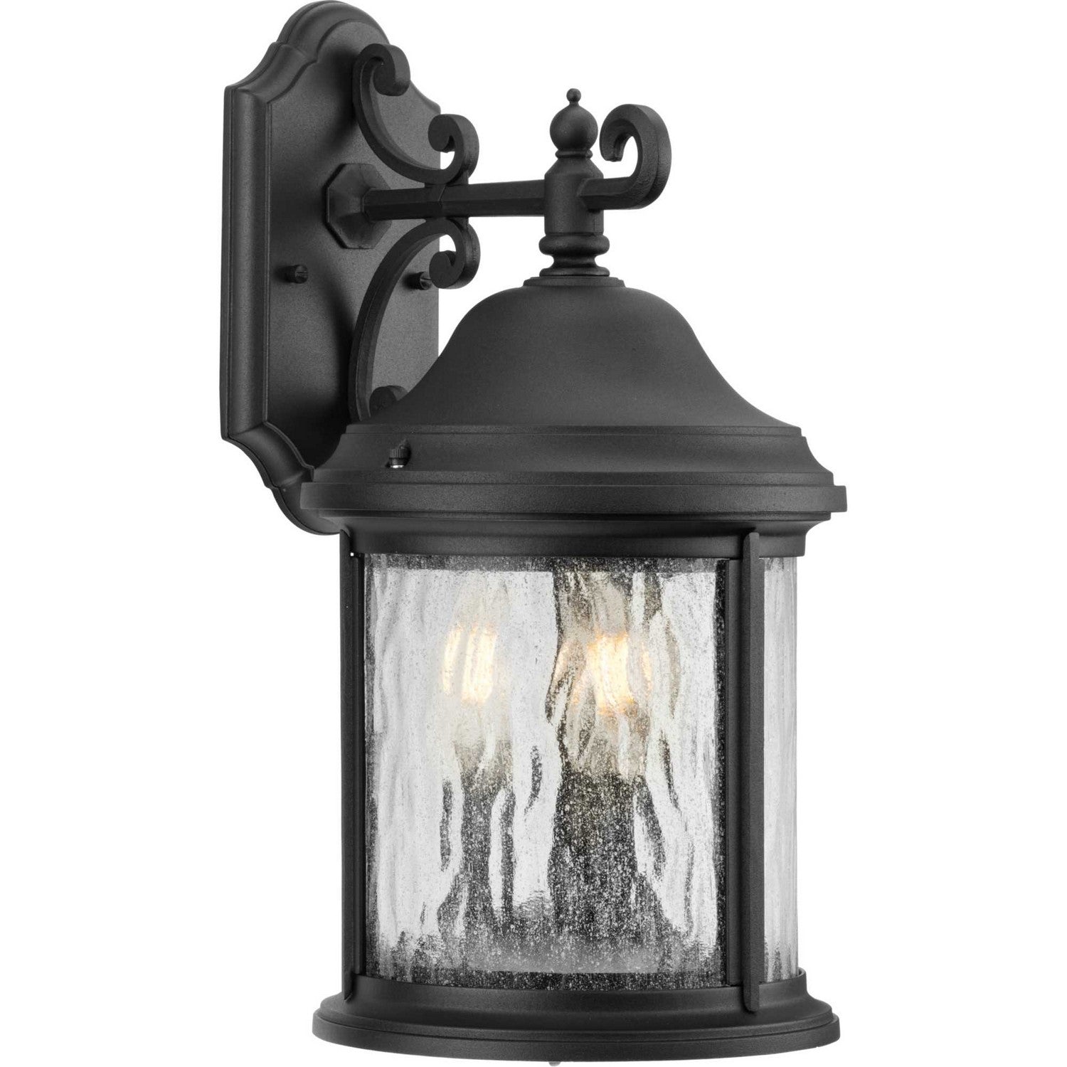 Progress Lighting - P5650-31 - Three Light Large Wall Lantern - Ashmore - Textured Black
