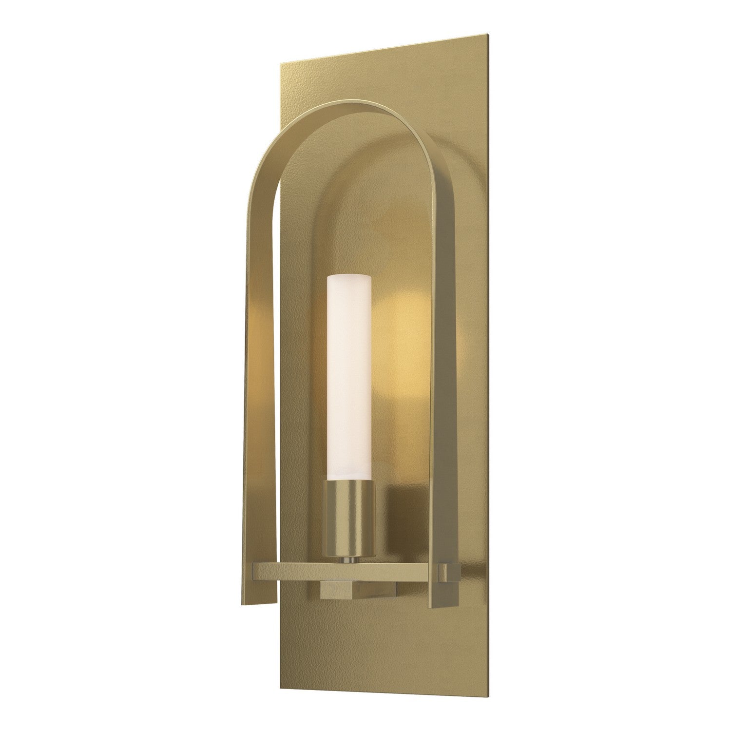 Hubbardton Forge - 201070-SKT-86-86-FD0462 - One Light Wall Sconce - Triomphe - Modern Brass