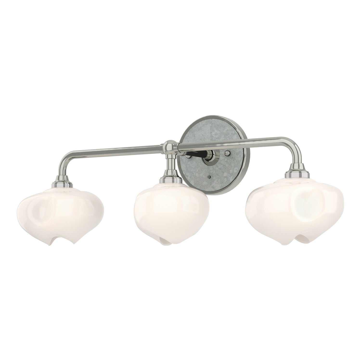 Hubbardton Forge - 201342-SKT-85-82-FD0710 - Three Light Bath Sconce - Ume - Sterling