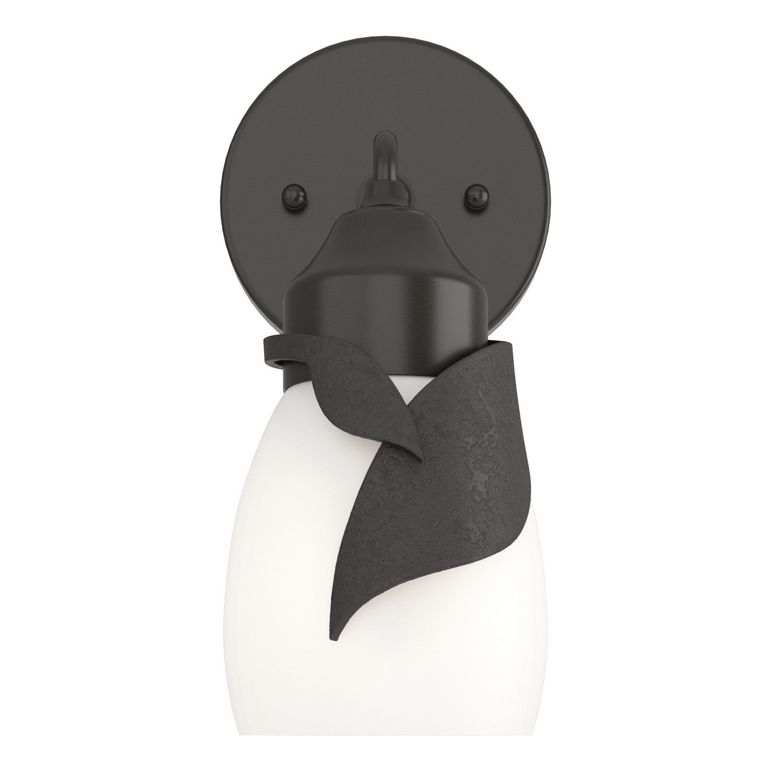 Hubbardton Forge - 201350-SKT-14-GG0330 - One Light Bath Sconce - Lapas - Oil Rubbed Bronze