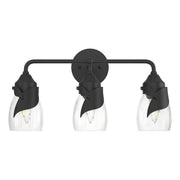Hubbardton Forge - 201352-SKT-10-LL0330 - Three Light Bath Sconce - Lapas - Black