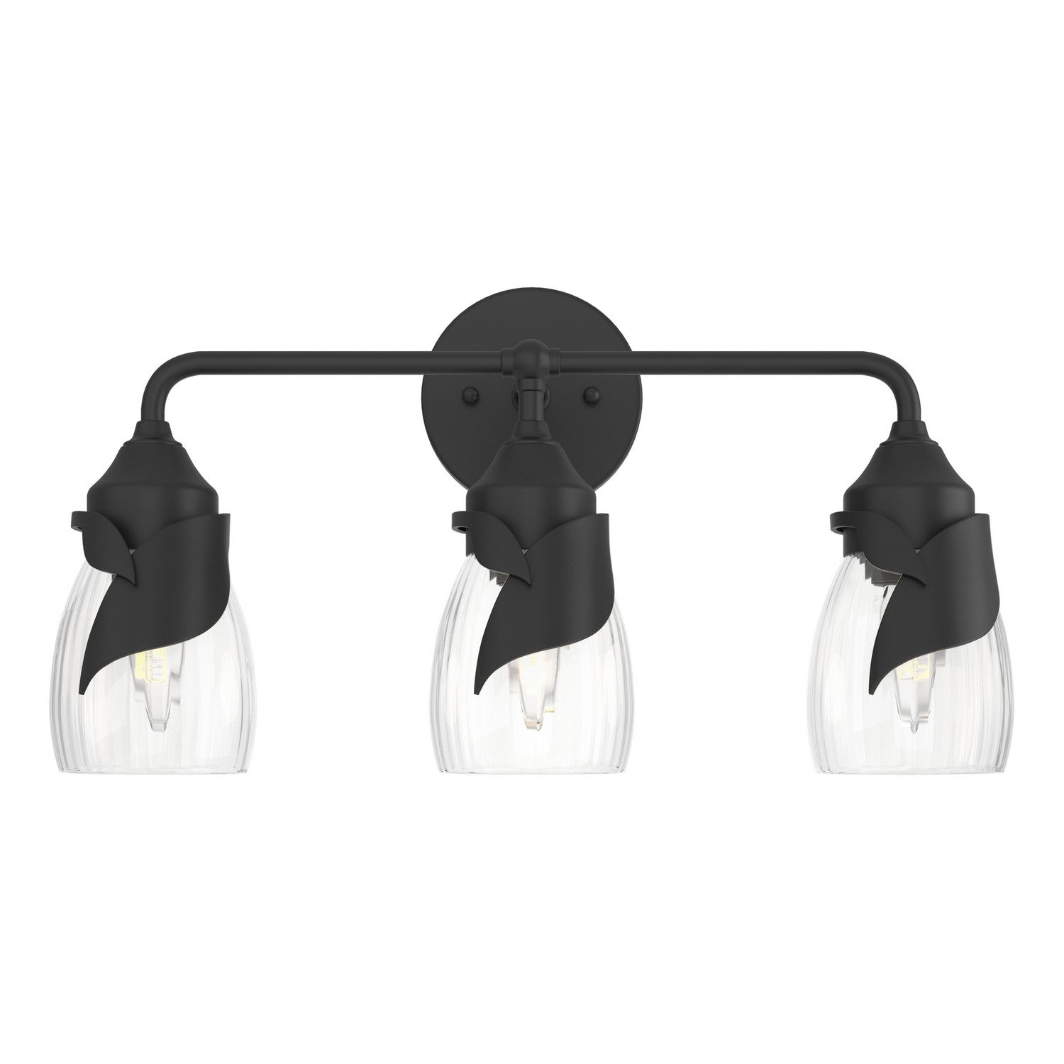 Hubbardton Forge - 201352-SKT-10-LL0330 - Three Light Bath Sconce - Lapas - Black