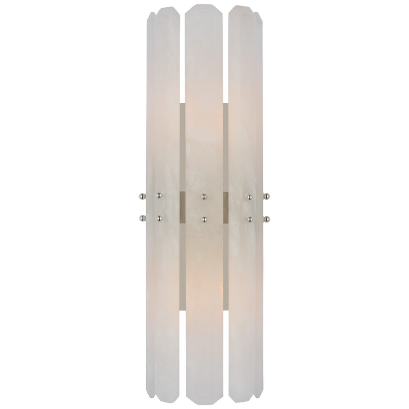 Visual Comfort Signature - ARN 2125PN-ALB - Two Light Wall Sconce - Bonnington - Polished Nickel